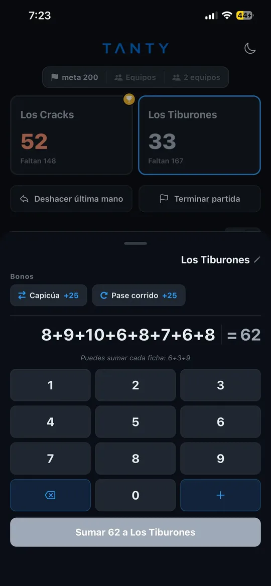 Calculadora de bonos en modo claro